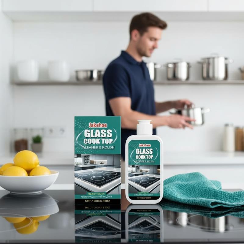 Commercial Kitchen Induction - Kitchen Use Glass Stove Cleaner for
