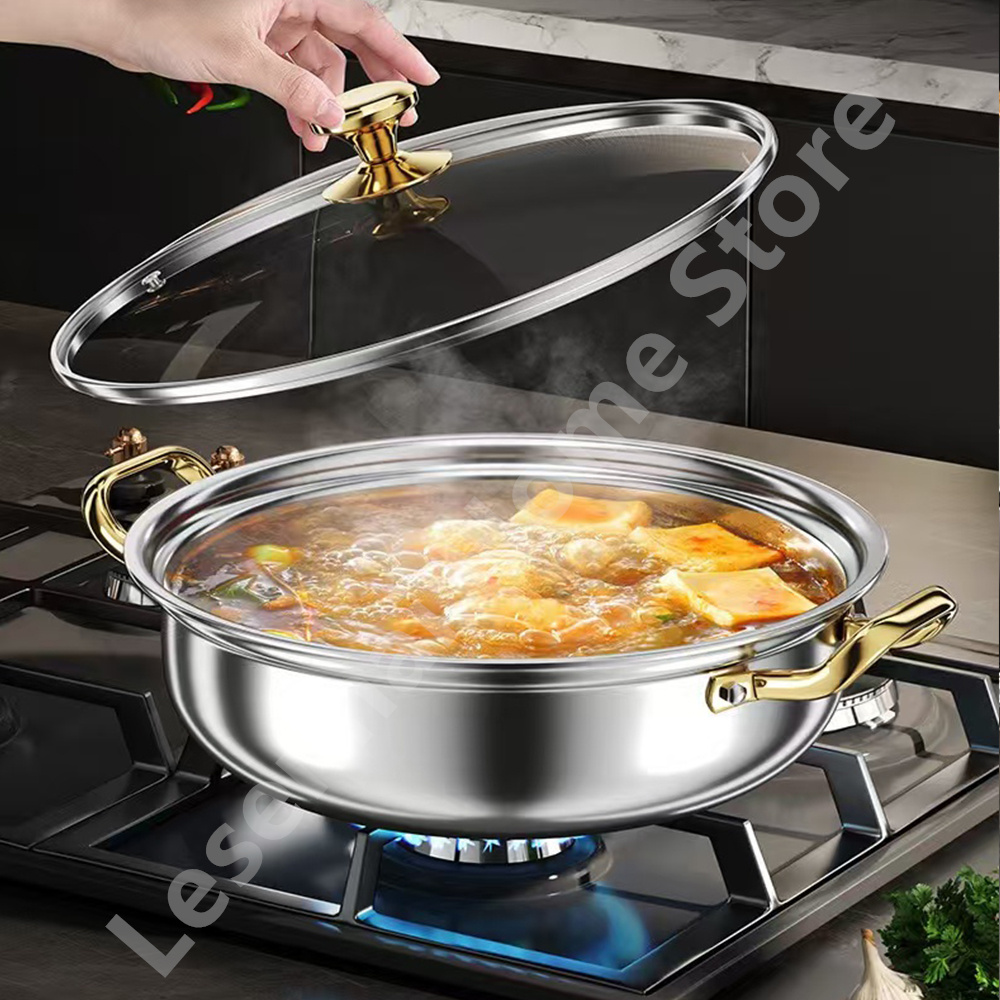 30cm Stainless Steel Soup Pot  – Soup Kettle Warmer Bewertung und Preis