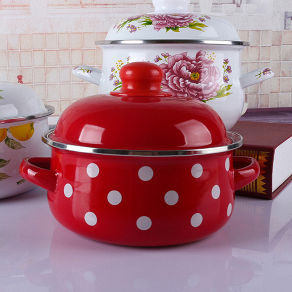 16/18/20CM Double Ears Speckle – Soup Kettle Warmer Bewertung und Preis