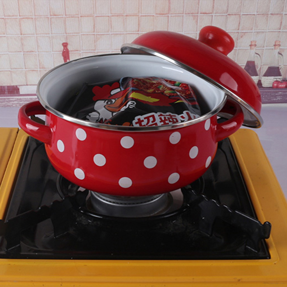 16/18/20CM Double Ears Speckle – Soup Kettle Warmer Bewertung und Preis