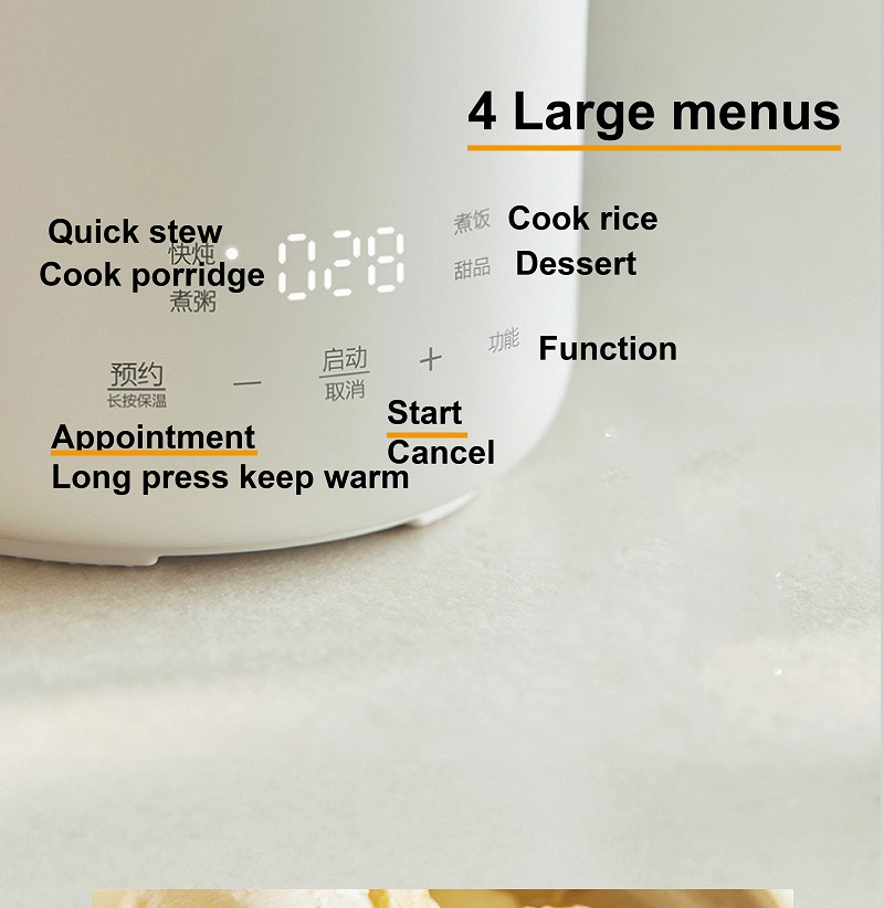 Mini Rice Cooker Ceramic Non-s – Soup Kettle Warmer Bewertung und Preis