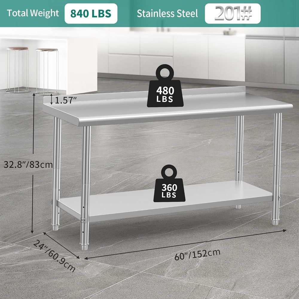 Heavy Duty Stainless Steel Wor – Commercial Kitchen Warehouse Bewertung und Preis