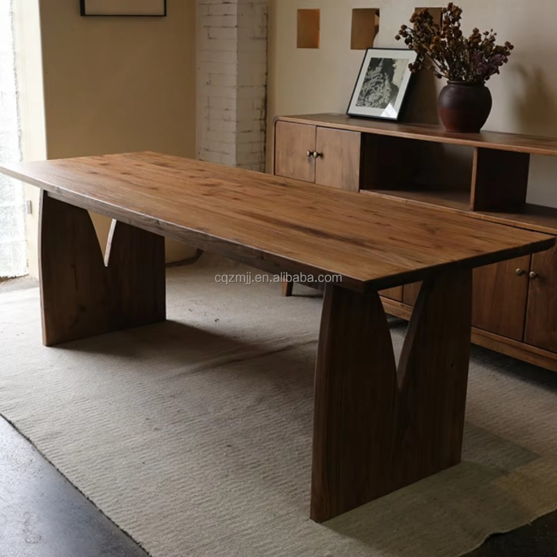 Solid Wood Dining Table Set Mo – Commercial Kitchen Supplier Bewertung und Preis
