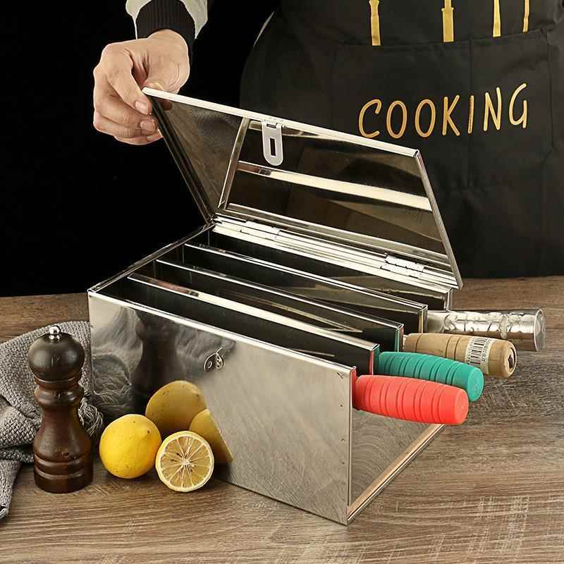 Stainless Steel Knife Holder w – Commercial Kitchen Utensil Storage Bewertung und Preis
