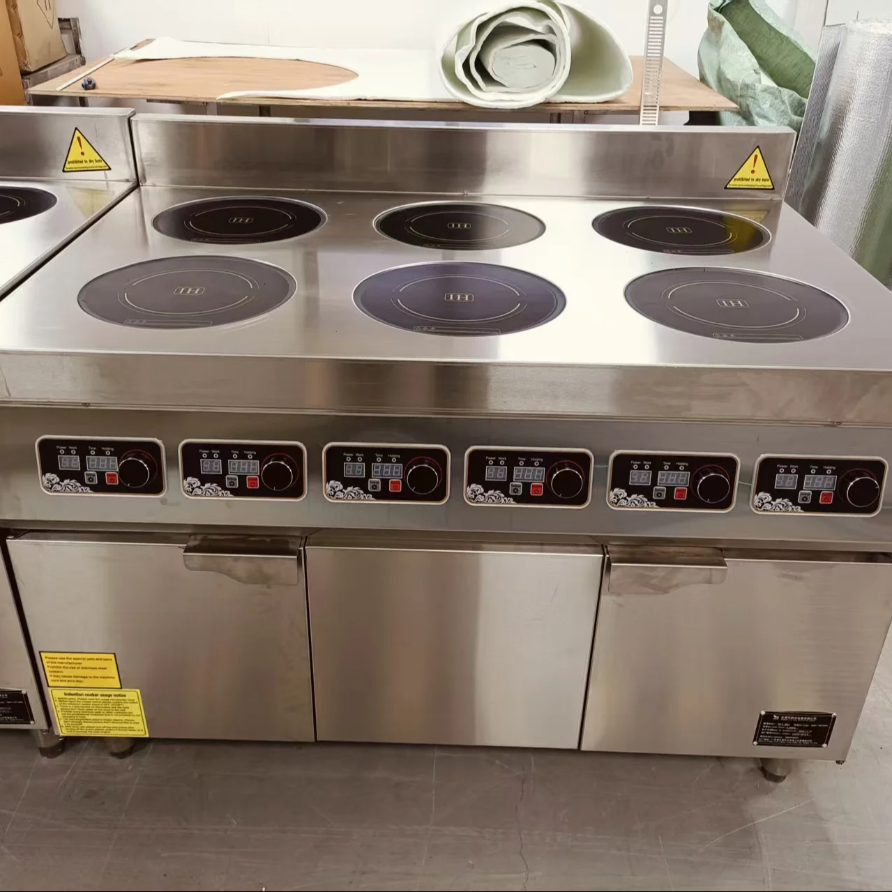 6*2.5/3.5kw Restaurant Counter – Commercial Kitchen Induction Bewertung und Preis
