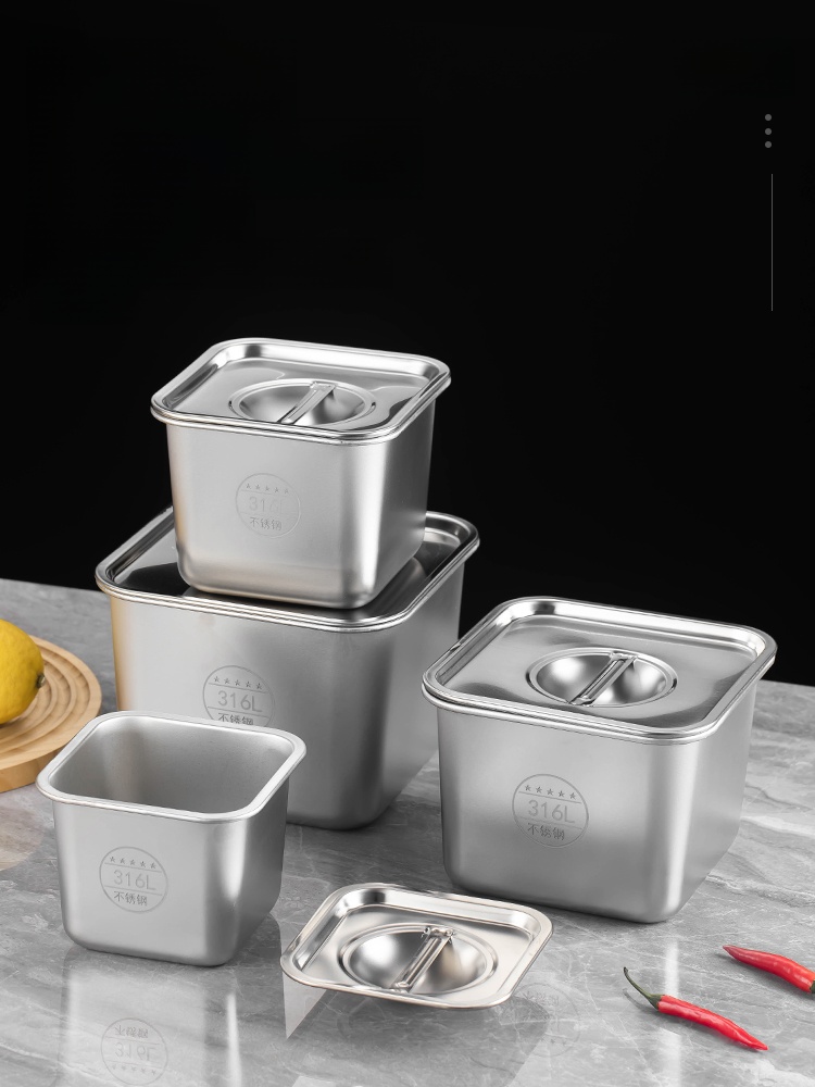 Square 36 Stainl Steel Seasoni – Commercial Kitchen Utensil Storage Bewertung und Preis