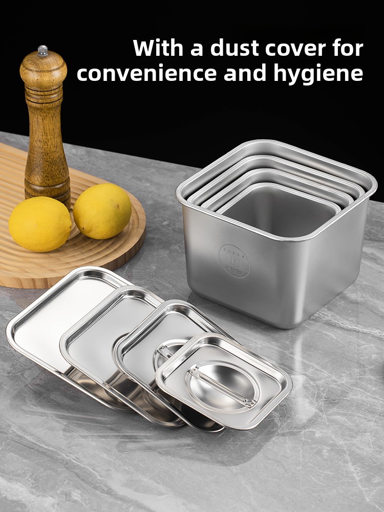 Square 36 Stainl Steel Seasoni – Commercial Kitchen Utensil Storage Bewertung und Preis