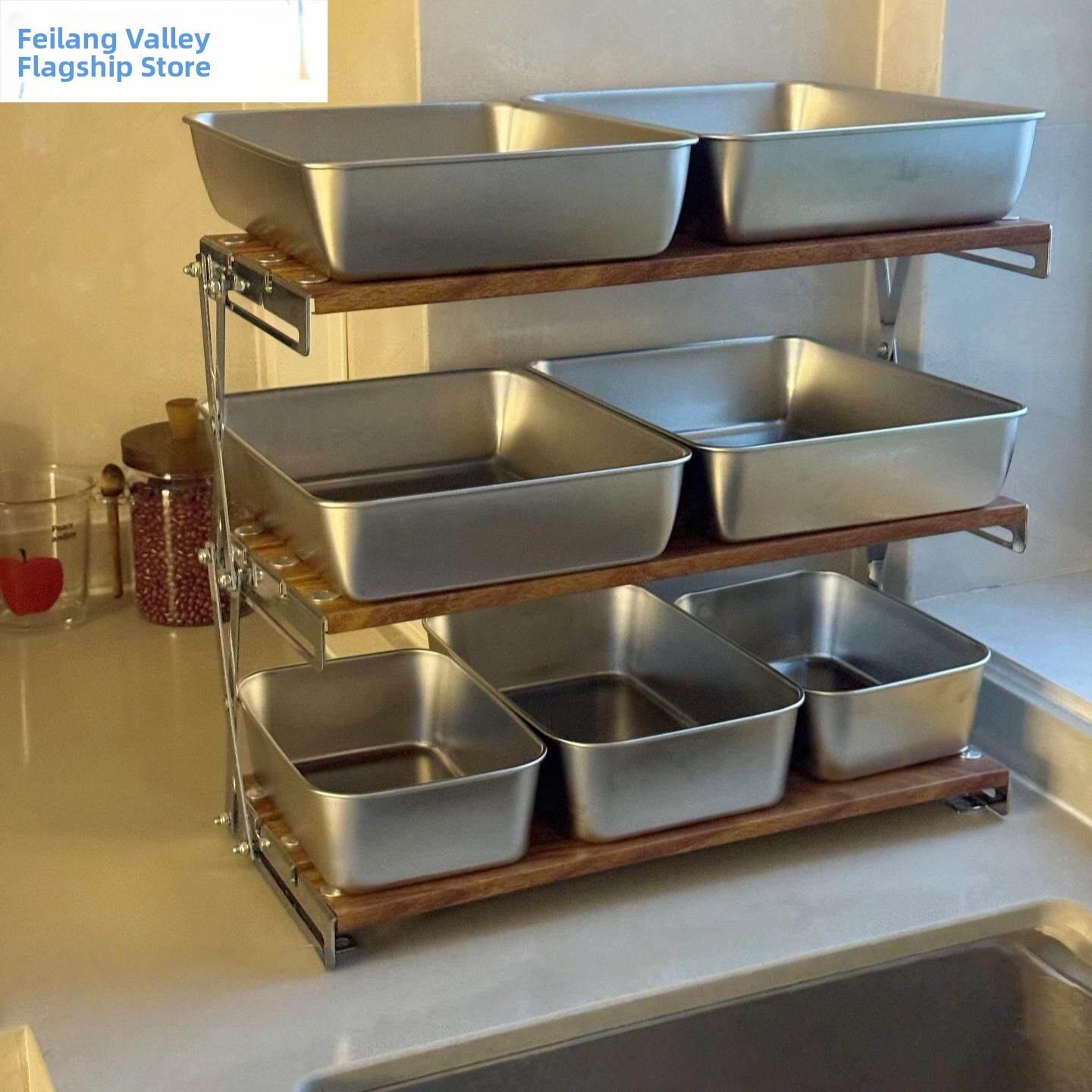 Stainless Steel Covered Baking – Commercial Kitchen Utensil Storage Bewertung und Preis