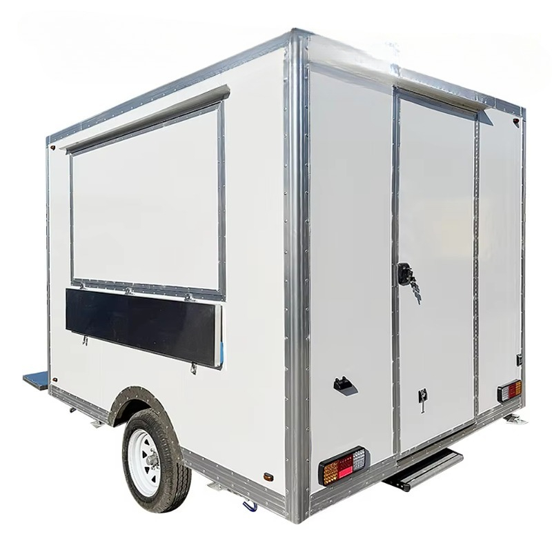 Mobile Snack Food Truck With F – Commercial Kitchen Griddle Bewertung und Preis