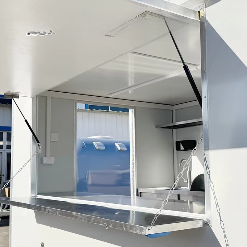 Mobile Snack Food Truck With F – Commercial Kitchen Griddle Bewertung und Preis