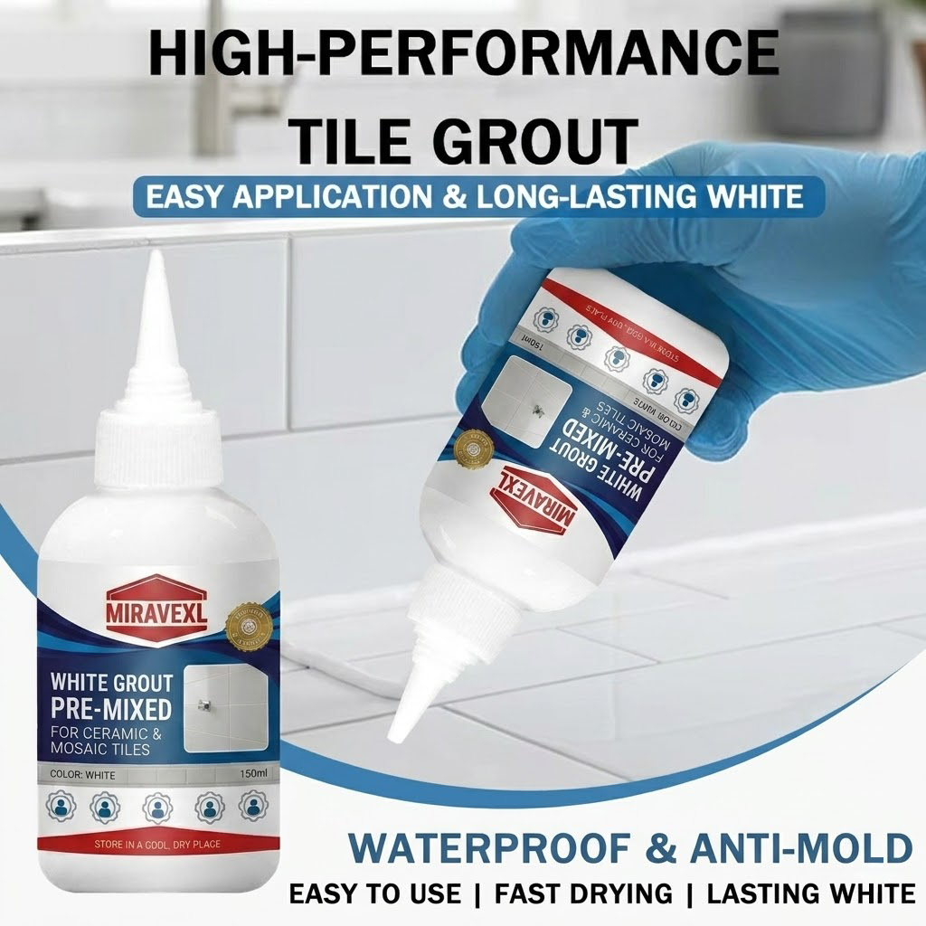 Premium White Tile Grout, Anti – Commercial Kitchen Tiles Bewertung und Preis