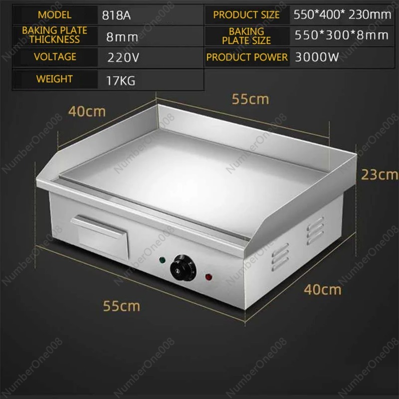 3000W Commercial Electric Grid – Commercial Kitchen Griddle Bewertung und Preis