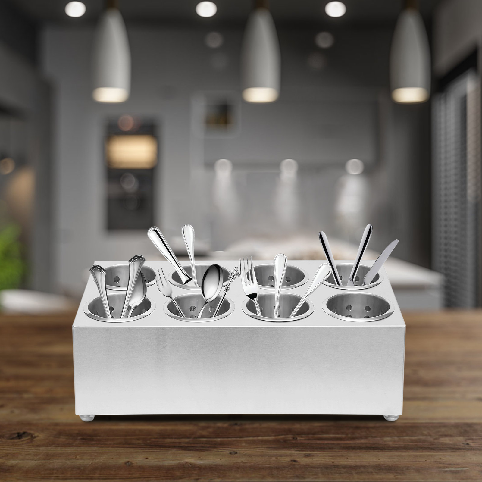 8 Grids Premium Stainless Stee – Commercial Kitchen Utensil Storage Bewertung und Preis
