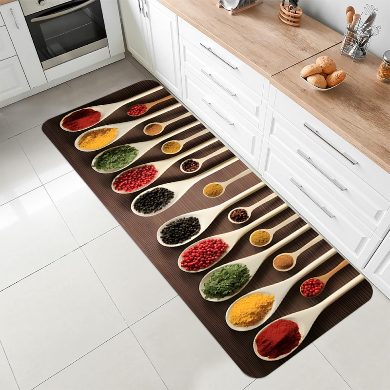 Kitchen Spice Herb Print Runne – Commercial Kitchen Mats Anti Fatigue Bewertung und Preis