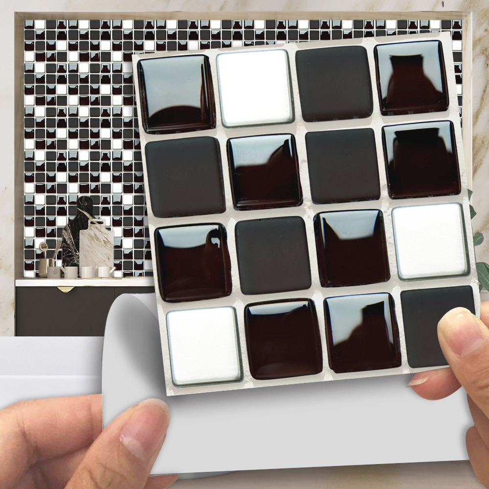 Black & White Marble Mosaic Ti – Commercial Kitchen Tiles Bewertung und Preis