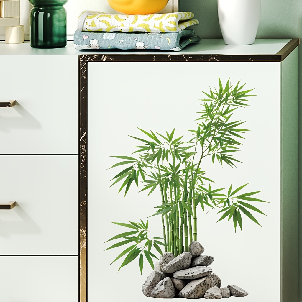 Watercolor Green Bamboo Leaf P – Commercial Kitchen Tiles Bewertung und Preis