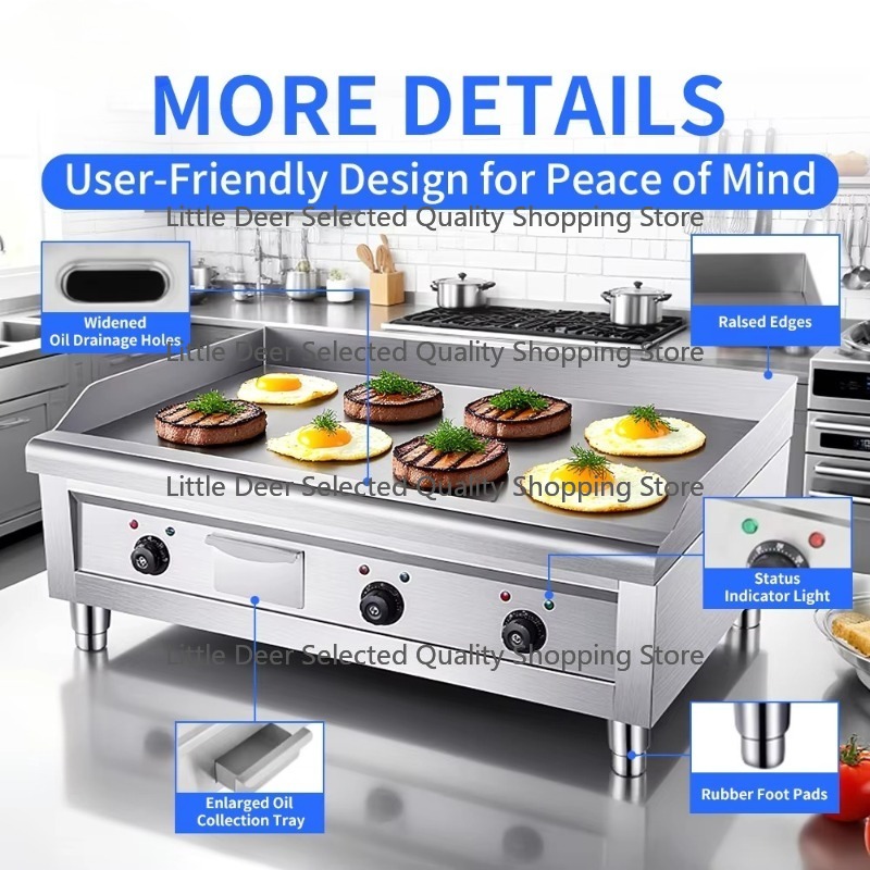 16mm Commercial Restaurant Kit – Commercial Kitchen Griddle Bewertung und Preis