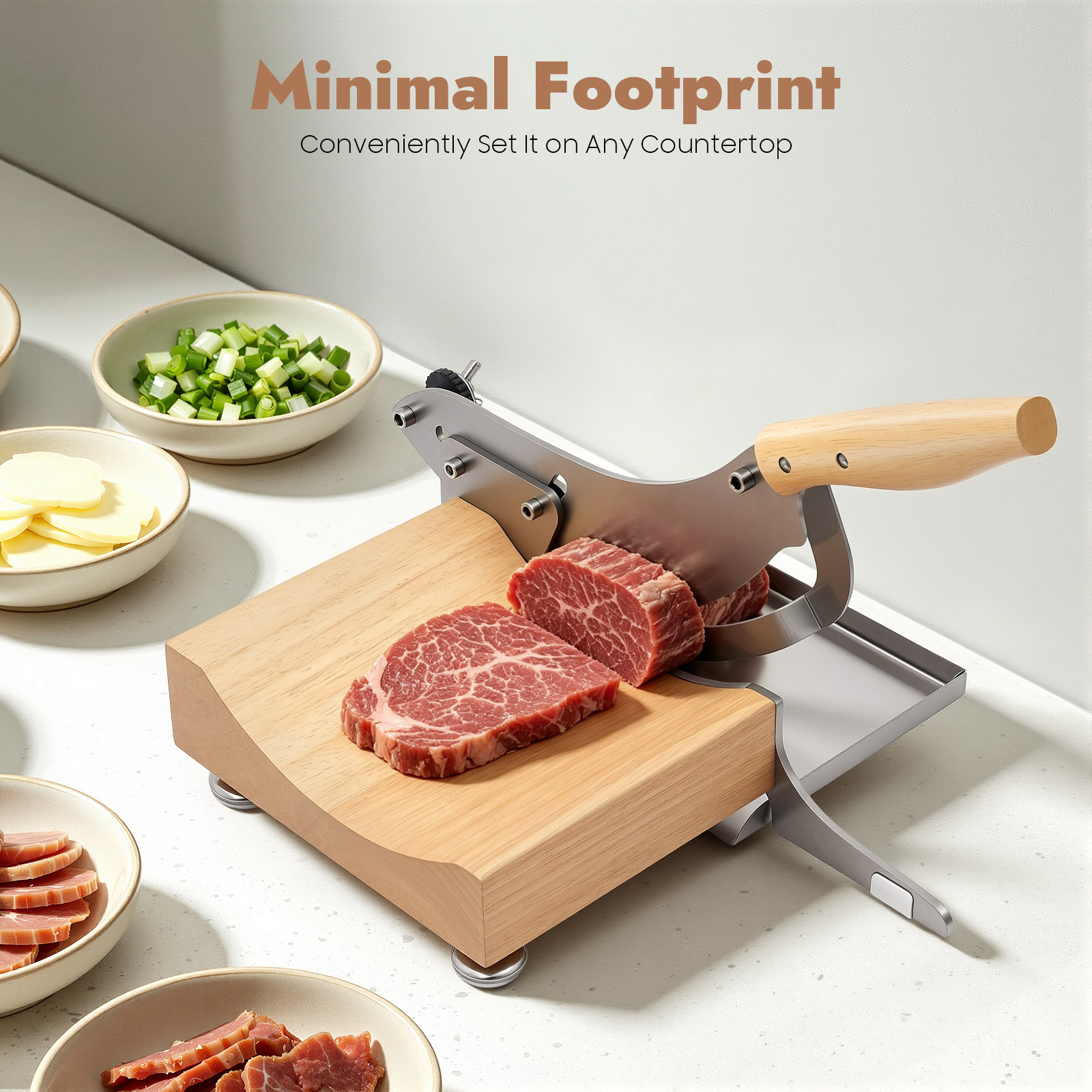 Stainless Steel Manual Meat &  – Meat Slicer Machine Bewertung und Preis
