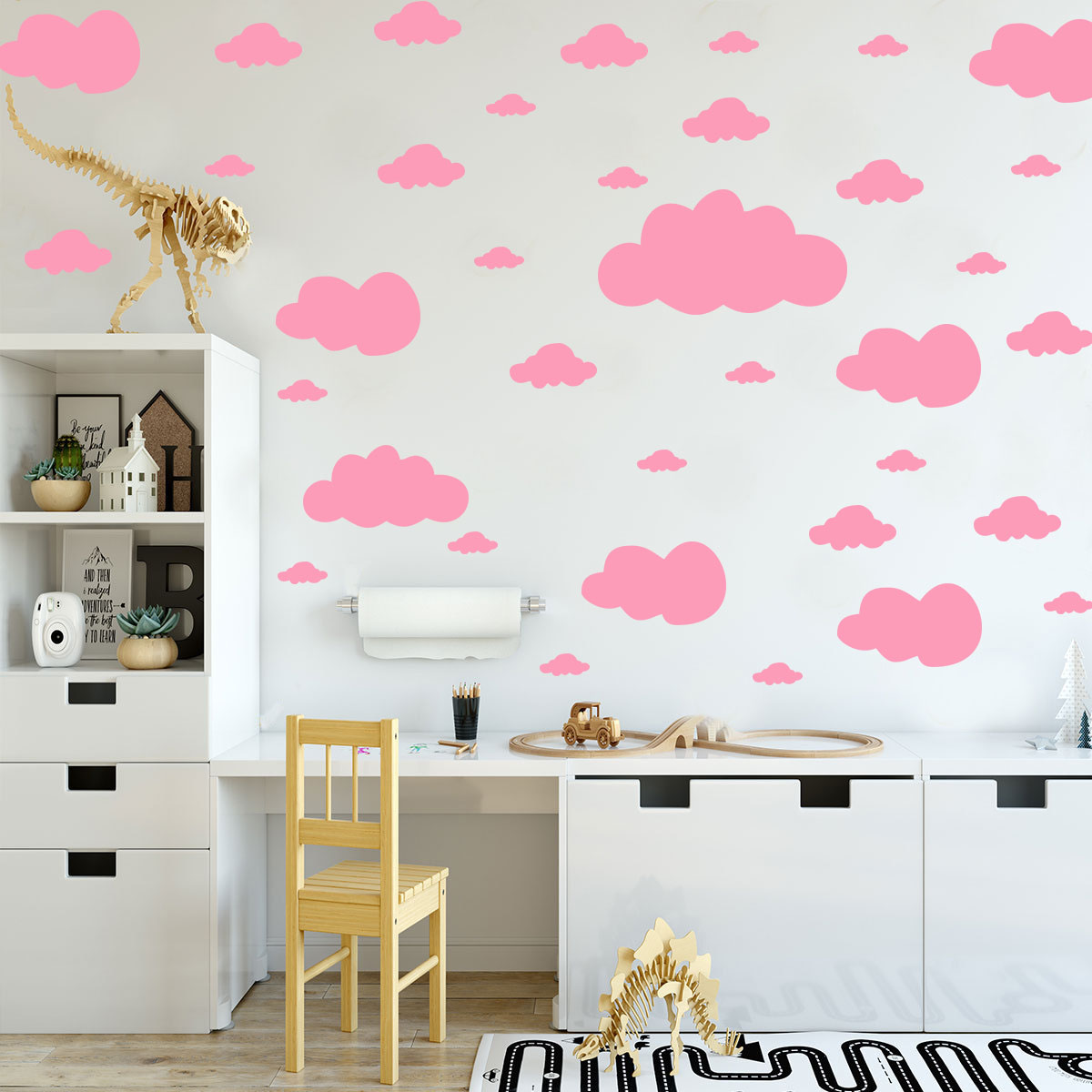 68 Pcs DIY Clouds Wall Sticker – Commercial Kitchen Tiles Bewertung und Preis