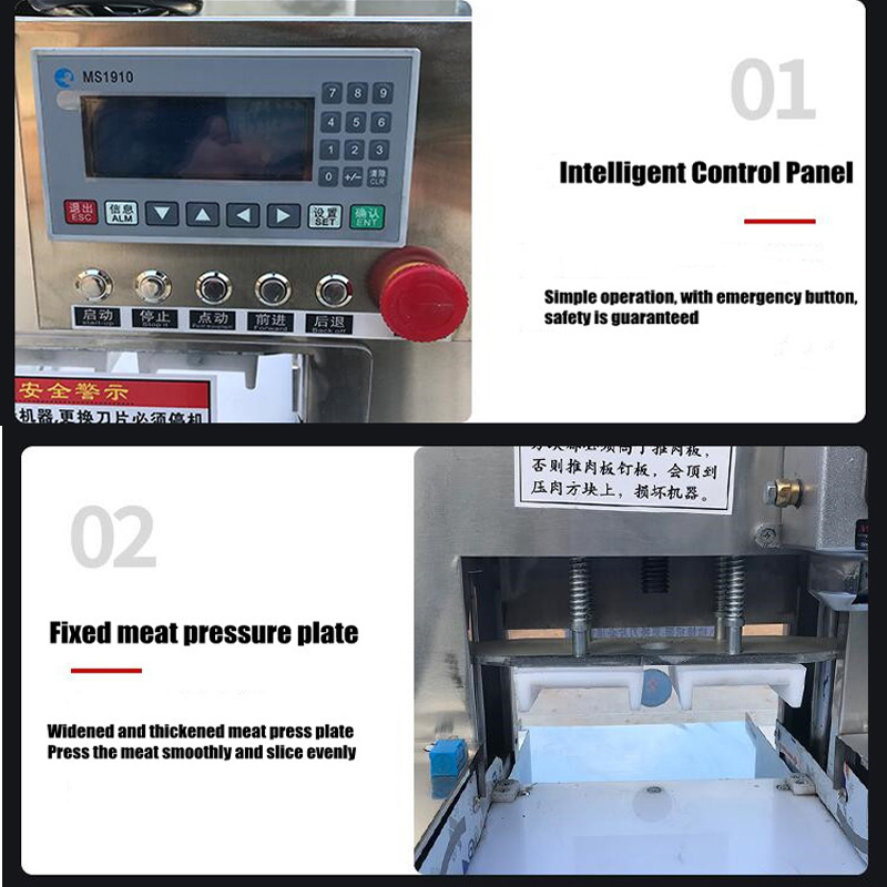 Commercial Kitchen Frozen Meat – Meat Slicer Machine Bewertung und Preis