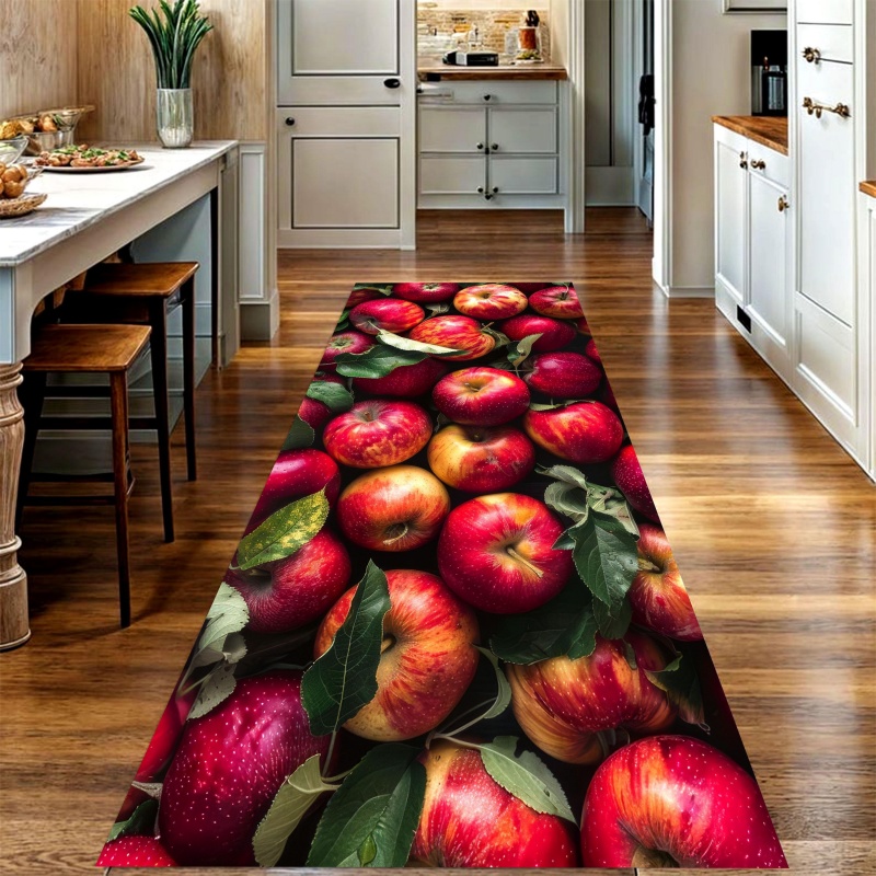 Realistic Red Apple Fruit Prin – Commercial Kitchen Mats Anti Fatigue Bewertung und Preis