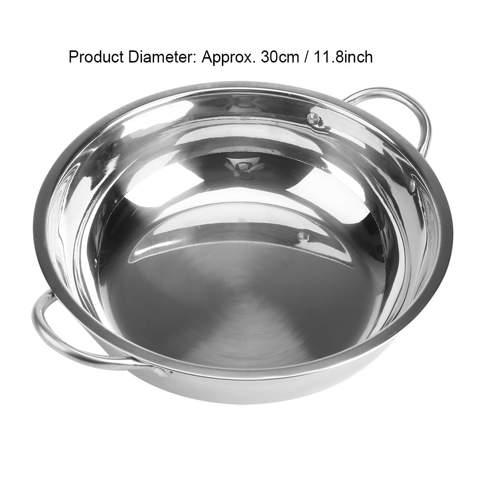 30CM Stainless Steel Hot Pot I – Soup Kettle Warmer Bewertung und Preis