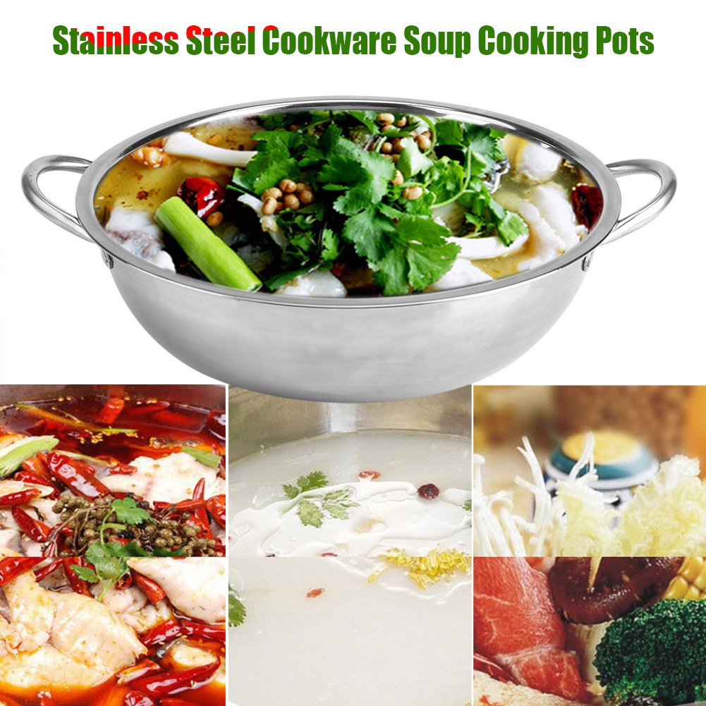 30CM Stainless Steel Hot Pot I – Soup Kettle Warmer Bewertung und Preis