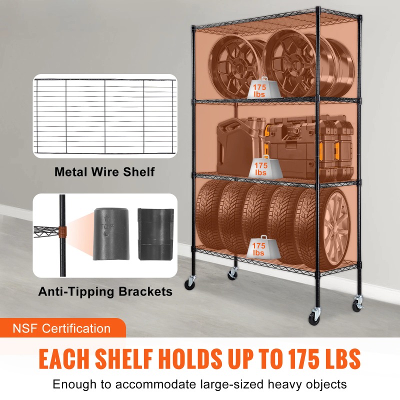 4 Layers Storage Shelf Ladder  – Commercial Kitchen Warehouse Bewertung und Preis