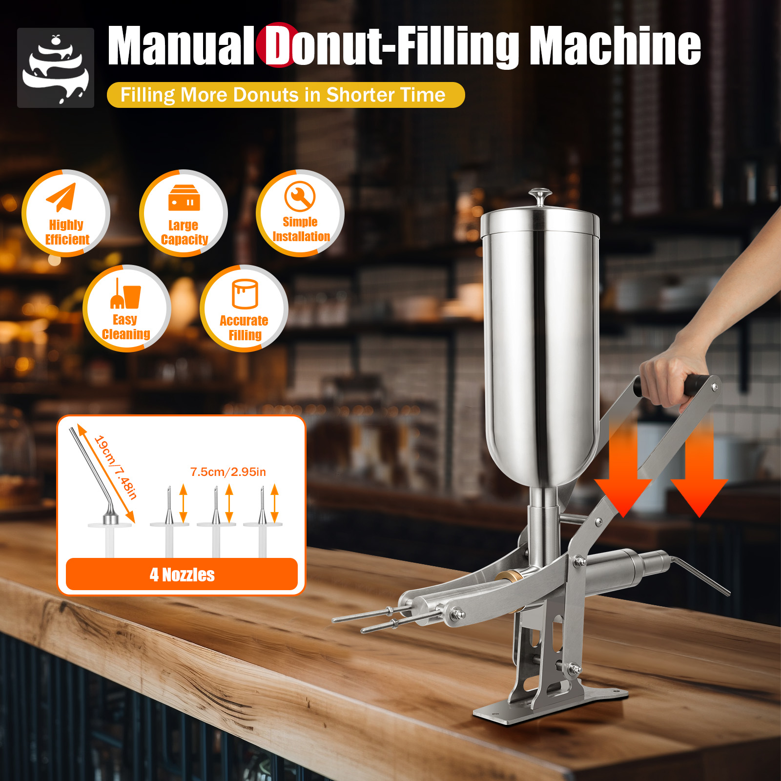 Donut Filling Machine Manual 5 – Donut Making Machine Bewertung und Preis