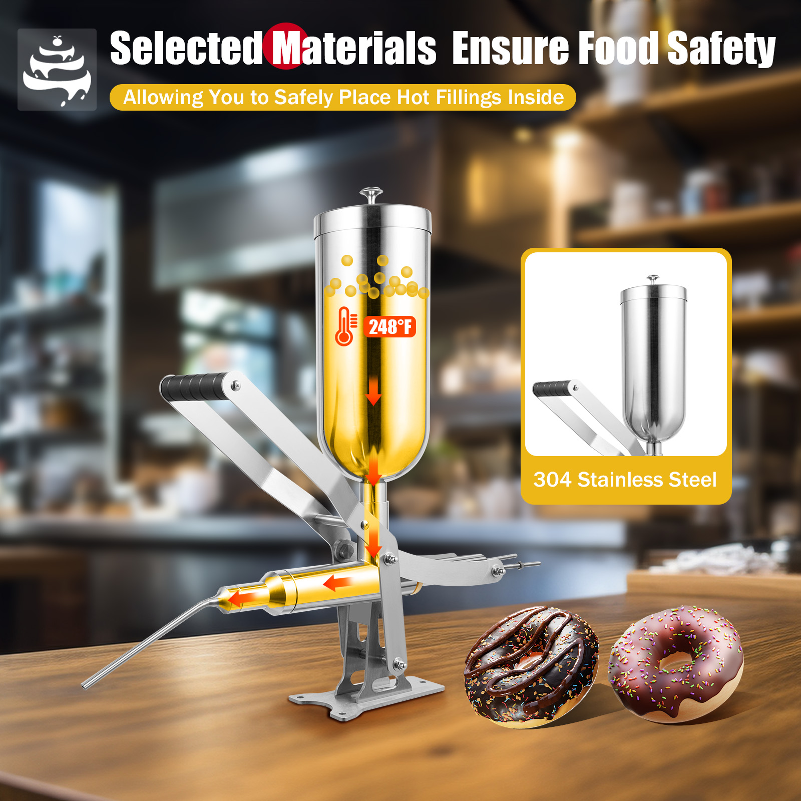 Donut Filling Machine Manual 5 – Donut Making Machine Bewertung und Preis