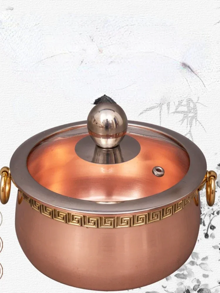 Pure copper thickened restaura – Soup Kettle Warmer Bewertung und Preis