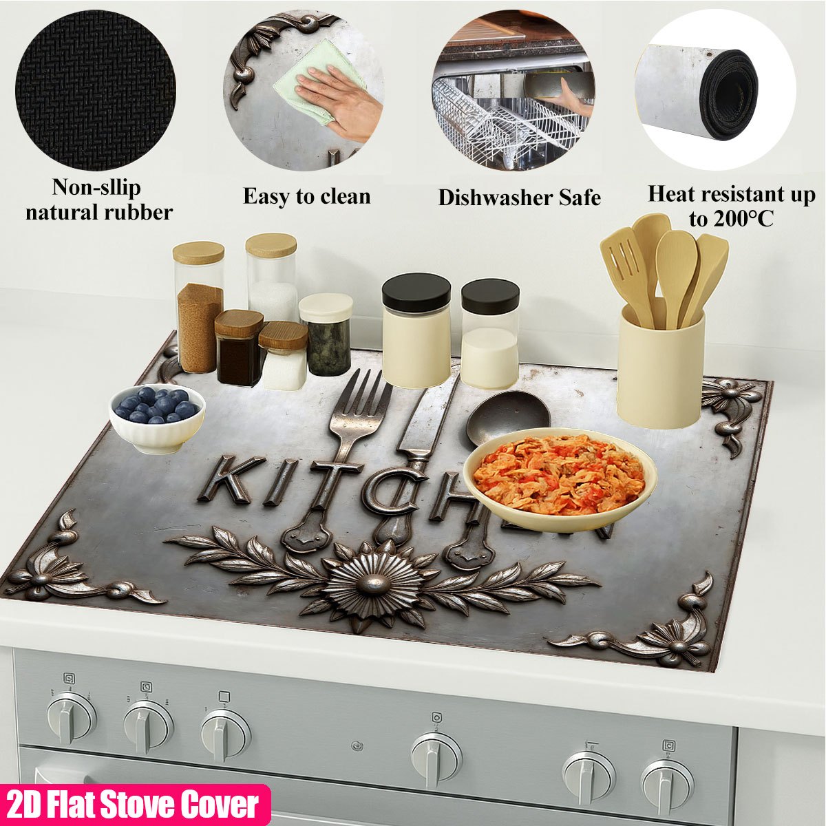 Heavy Duty Metal Stove Top Cov – Commercial Kitchen Induction Bewertung und Preis