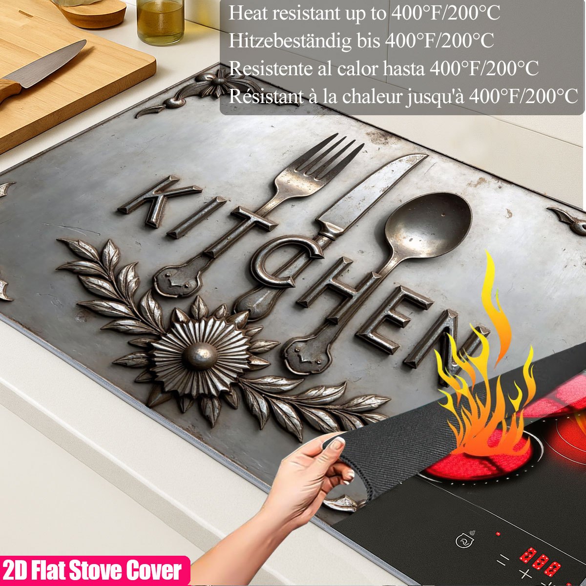 Heavy Duty Metal Stove Top Cov – Commercial Kitchen Induction Bewertung und Preis