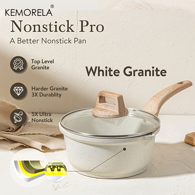 KEMORELA 1PC Nonstick Saucepan – Soup Kettle Warmer Bewertung und Preis