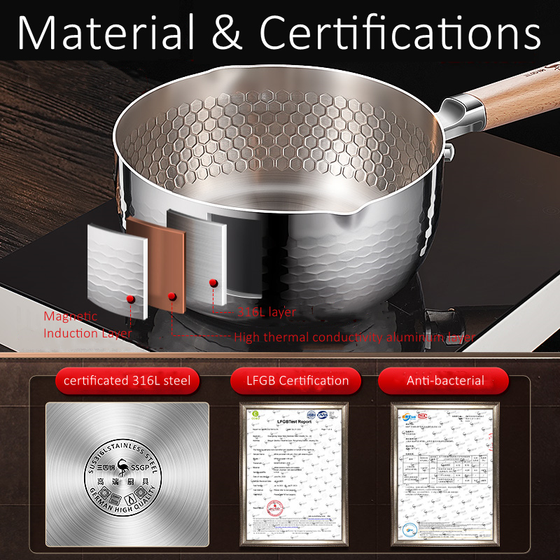 LFGB Certification 316L Stainl – Soup Kettle Warmer Bewertung und Preis