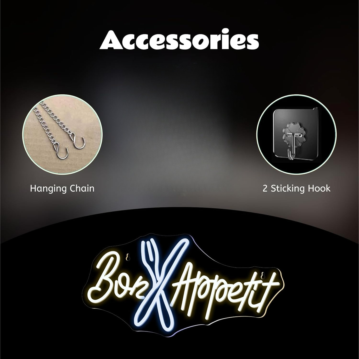 Bon Appétit Neon Sign Good App – Commercial Kitchen Ideas Bewertung und Preis
