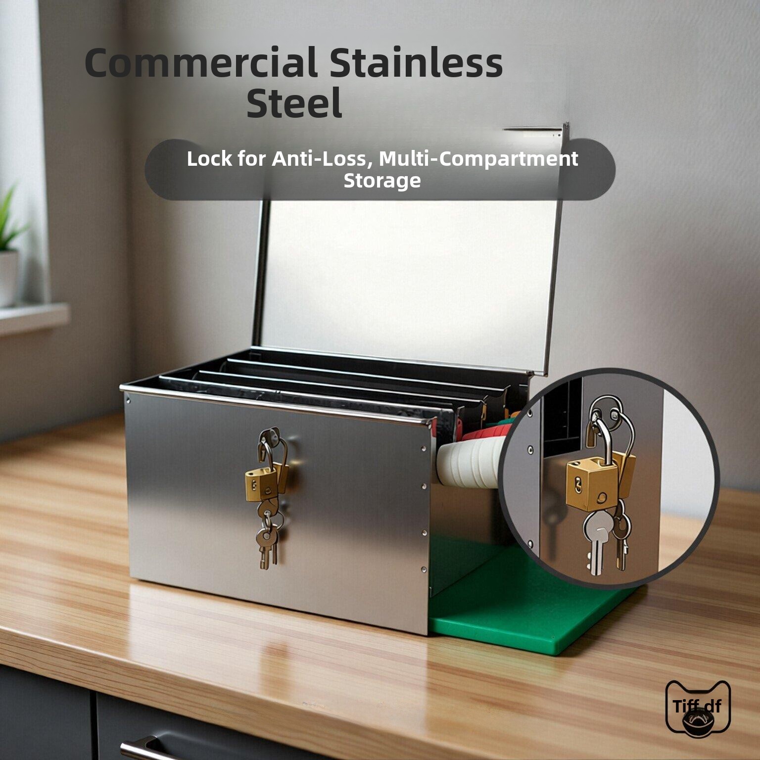 Stainless Steel Knife Holder w – Commercial Kitchen Utensil Storage Bewertung und Preis