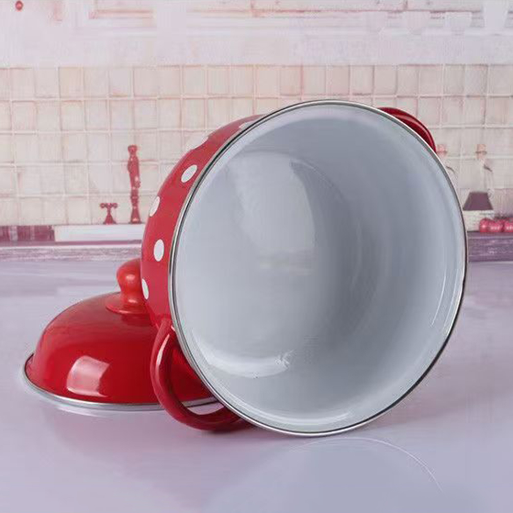 Porcelain enameled soup pot wi – Soup Kettle Warmer Bewertung und Preis