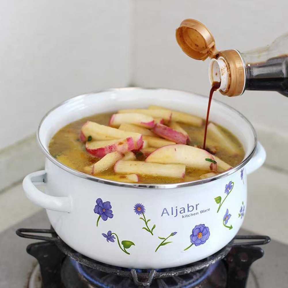 Porcelain enameled soup pot wi – Soup Kettle Warmer Bewertung und Preis