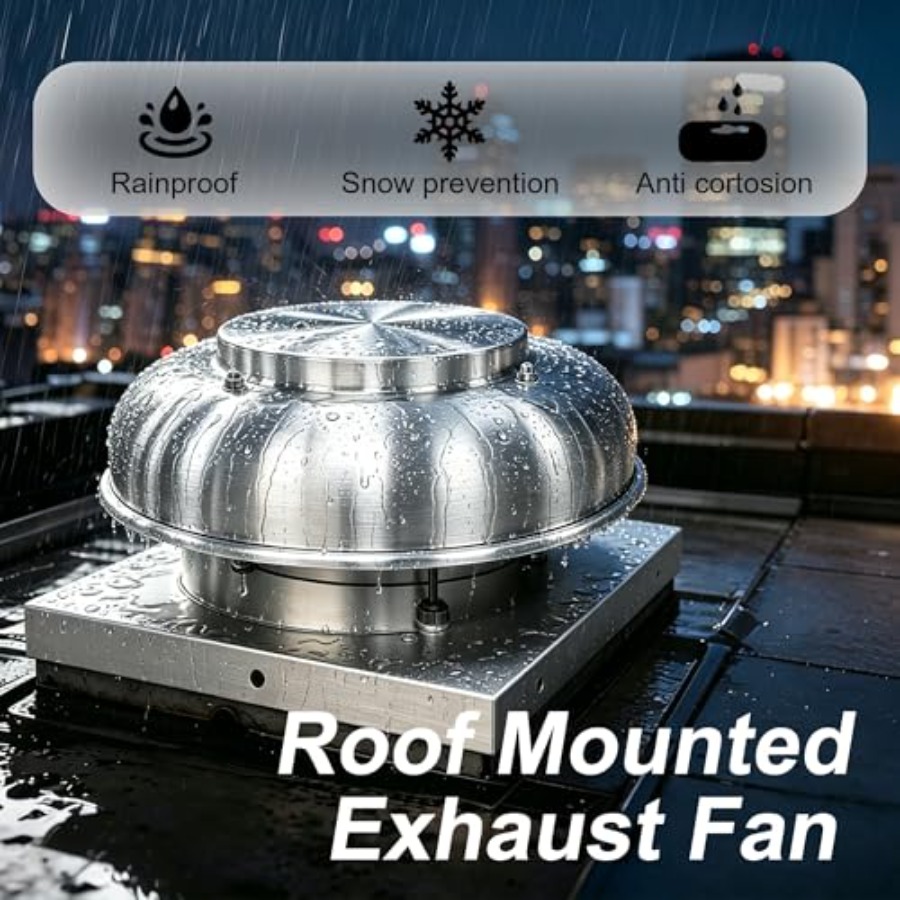 Roof Exhaust Fan, 1500CFM Alum – Commercial Kitchen Warehouse Bewertung und Preis
