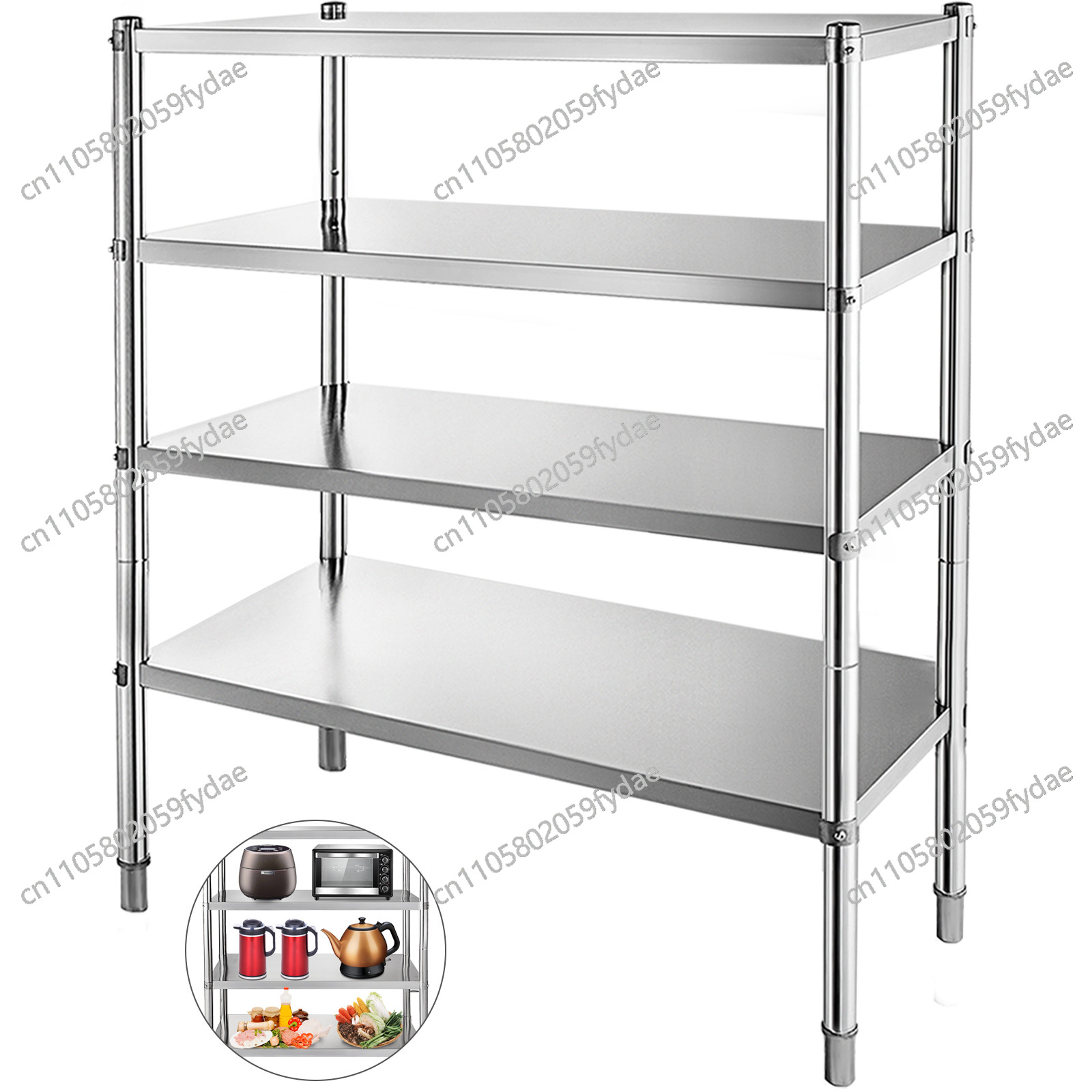 For 4-Tier Stainless Steel Com – Commercial Kitchen Warehouse Bewertung und Preis