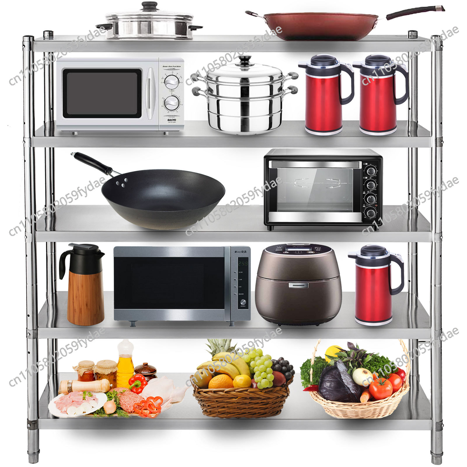 For 4-Tier Stainless Steel Com – Commercial Kitchen Warehouse Bewertung und Preis
