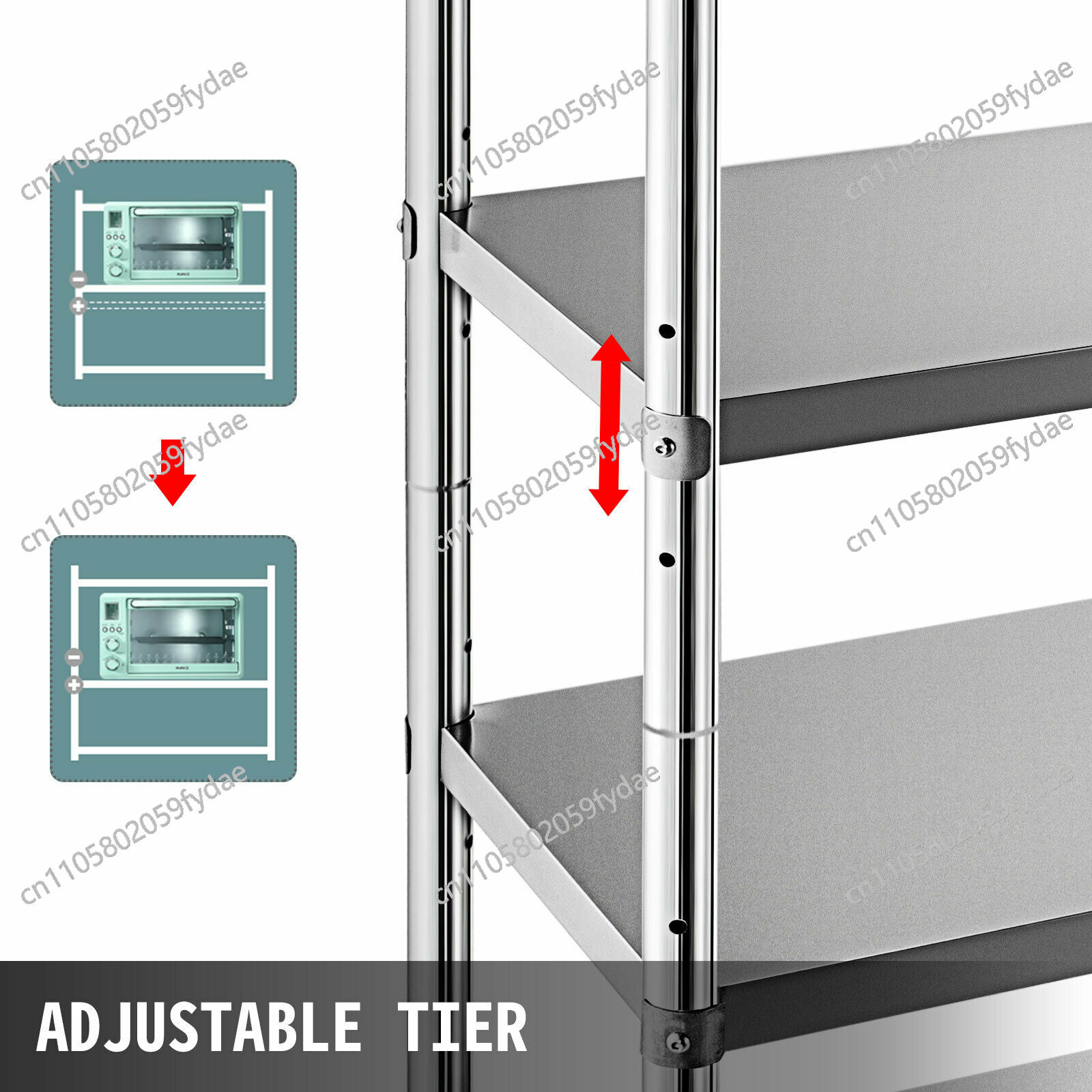 For 4-Tier Stainless Steel Com – Commercial Kitchen Warehouse Bewertung und Preis